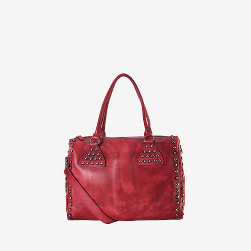 Genuine Leather Large Tote Handbag