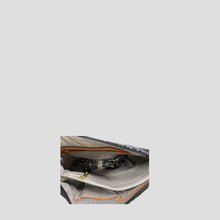 Tote Bag In Bag With Colorful Floral Pattern Two Tone Reversible Large Purse with Matching Crossbody Bag